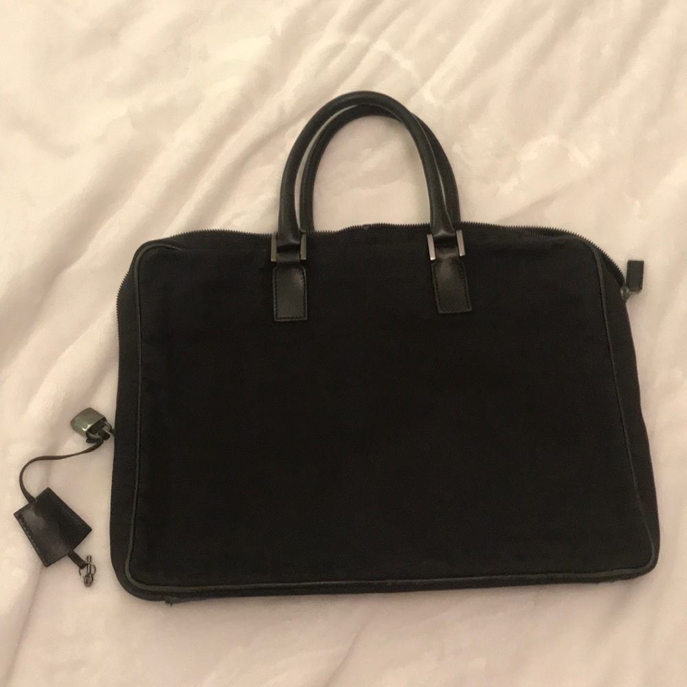 Authentic VINTAGE FENDI BRIEFCASE.
